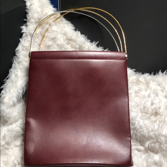 Cartier vintage bag w/matching clutch wallet - Picture 2 of 8